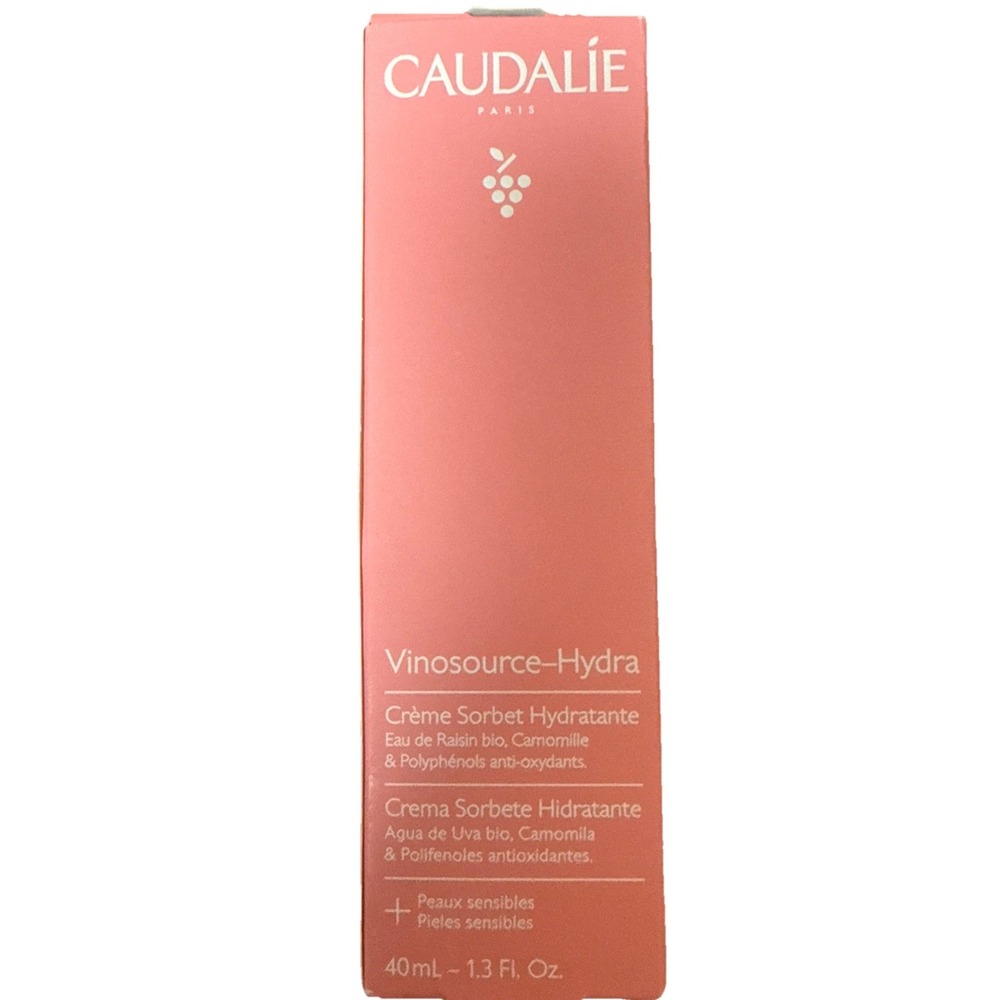 NIB Caudalie Vinosource-Hydra Moisturizing Creme Sorbet - 1.3oz FULL Sealed